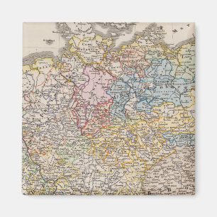 Deutschland unter der Staufen und bis zu 1275 Magnet