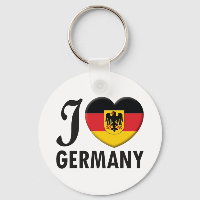 Deutschland v2 Liebe Schlüsselanhänger (Vorderseite)