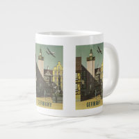 DEUTSCHLAND Vintage Reise Tasse