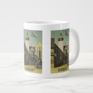 DEUTSCHLAND Vintage Reise Tasse