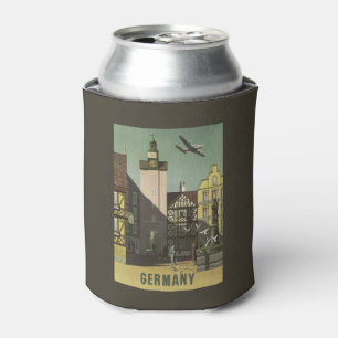 Deutschland Vintage Travel Zoll kann kühler Dosenkühler