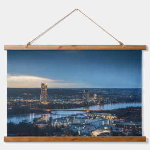 Deutschland Wandteppich Mit Holzrahmen