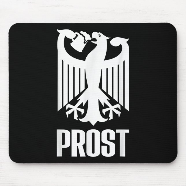 Deutschland-Wappen-Adlerprotest Mousepad (Vorne)