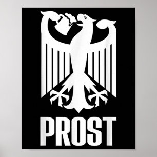 Deutschland-Wappen-Adlerprotest Poster