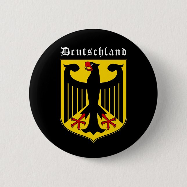 Deutschland-Wappen Button (Vorderseite)