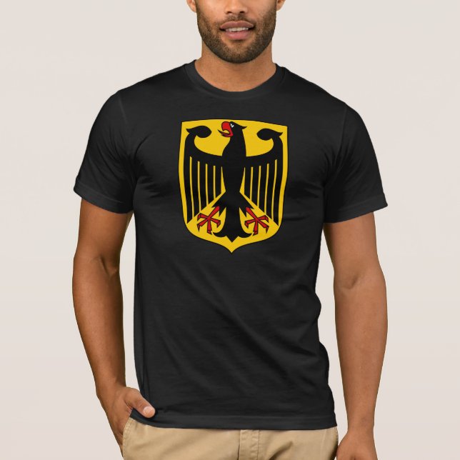Deutschland-Wappen De T-Shirt (Vorderseite)