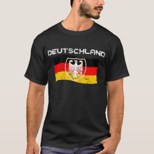 Deutschland-Wappen Deutsch-Flagge T-Shirt