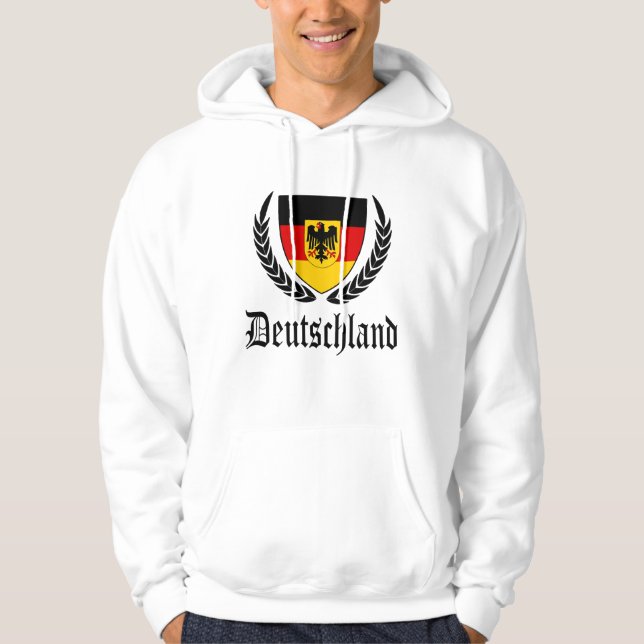 Deutschland-Wappen Hoodie (Vorderseite)