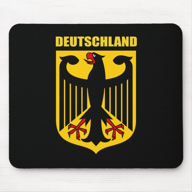 Deutschland-Wappen Mousepad (Vorne)