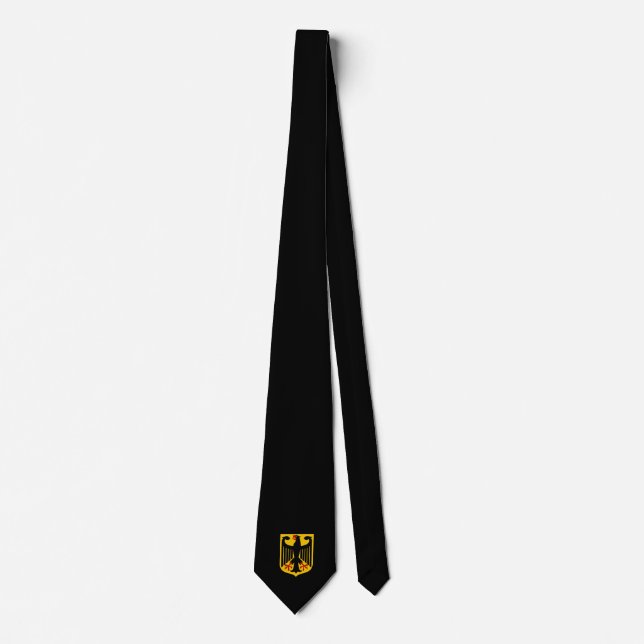 Deutschland Wappen Neck Tie Krawatte (Vorderseite)