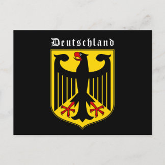 Deutschland-Wappen Postkarte