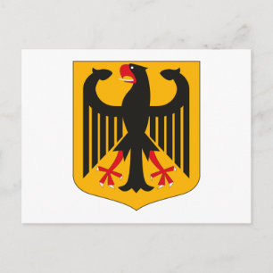 Deutschland-Wappen-Postkarte Postkarte