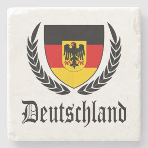 Deutschland-Wappen Steinuntersetzer