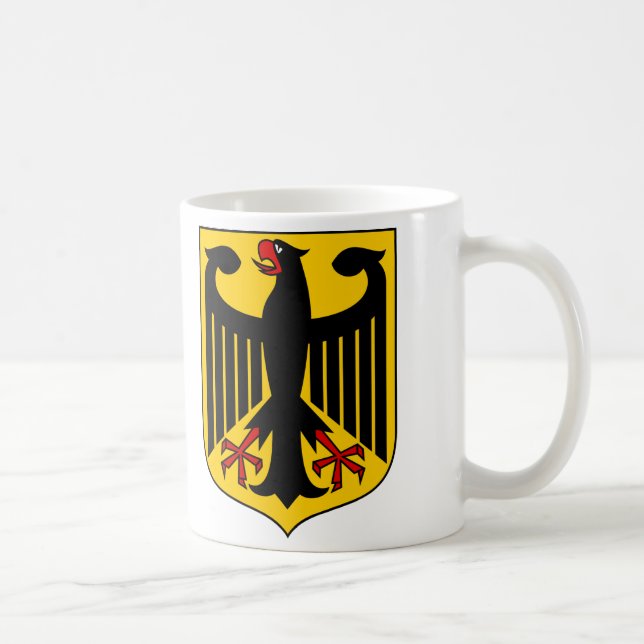 Deutschland - Wappen-Tasse Kaffeetasse (Rechts)