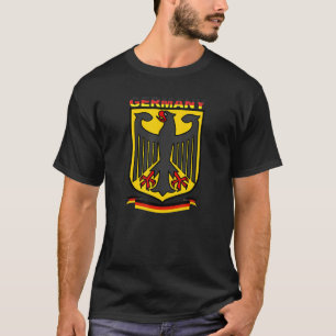Deutschland - Wappen und Flagge T-Shirt