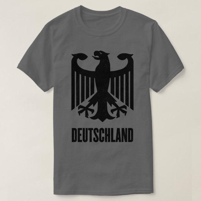 Deutschland - Wappenrüstung T-Shirt (Design vorne)