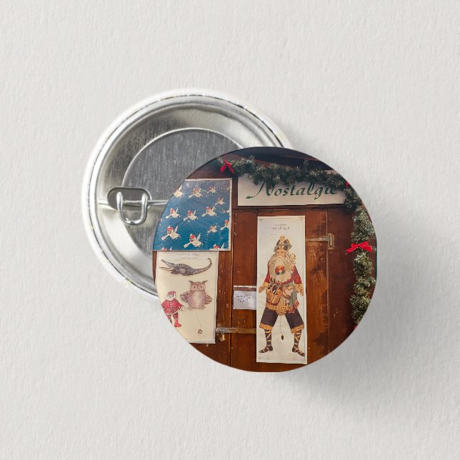 Deutschland - Weihnachtsmarkt München Button (Vorne & Hinten)
