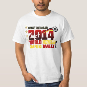 Deutschland-Welt verficht Deutschland Weltmeister T-Shirt