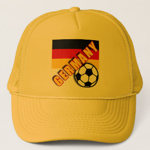 DEUTSCHLAND-WeltFußballfan-T-Shirts Truckerkappe