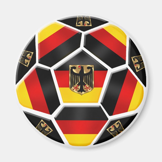 Deutschland Weltmeisterschaft 2014 Euro 2012 Fußba Magnet (Vorne)