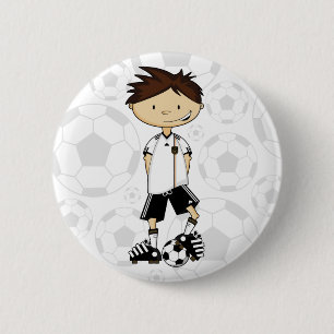 Deutschland-Weltmeisterschaft-Fußball-Junge Button