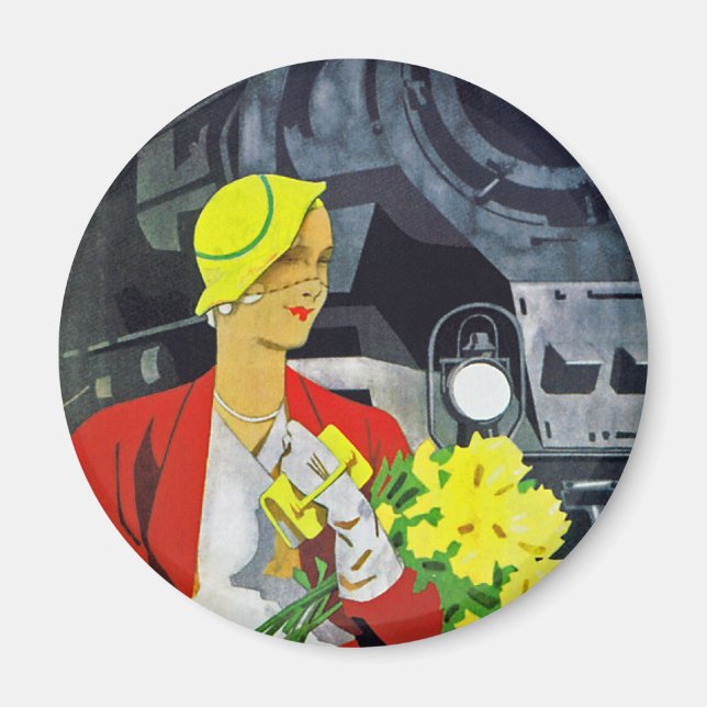 Deutschland Will, Sie zu sehen Magnet (Vorne)