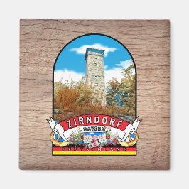 Deutschland Zirndorf Vintage souvenir Magnet