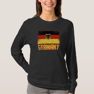 Deutschlandflagge Vintage Retro Land Deutschland G T-Shirt