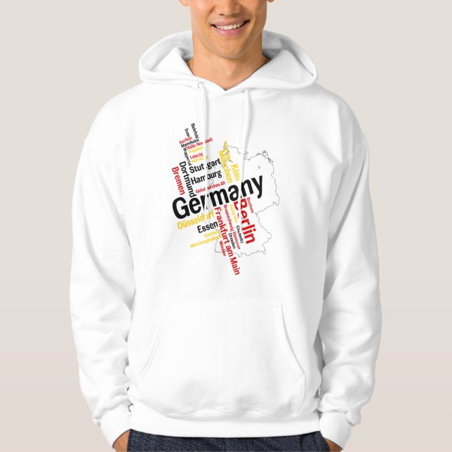 DeutschlandHoodie Hoodie (Vorderseite)