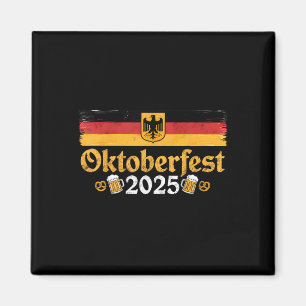 Deutschlandsadler 2025 Vintage-Festival-Look Magnet