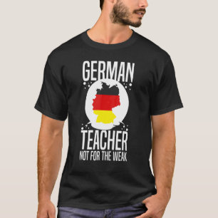 Deutschlehrer Deutschland Flagge Sprachunterricht  T-Shirt