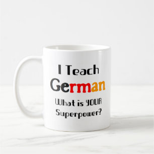 Deutschunterricht Tasse