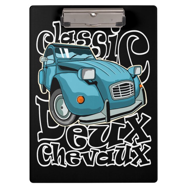 Deux Chevaux Klemmbrett (Vorderseite)
