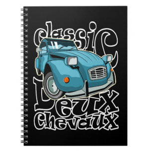 Deux Chevaux Notizblock