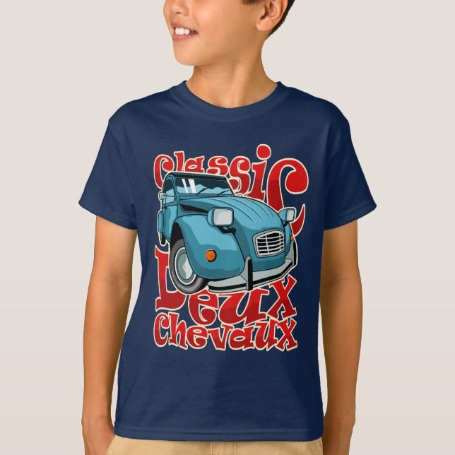 Deux Chevaux T-Shirt (Vorderseite)