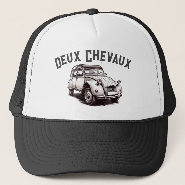 Deux Chevaux Truckerkappe (Vorderseite)