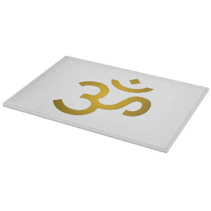 Devanagari Om Schneidebrett
