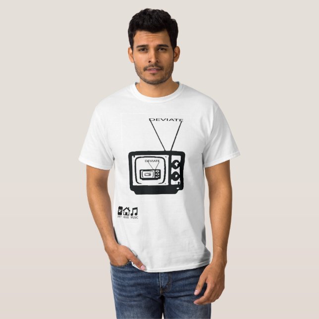 Deviate House Music T-Shirt (Vorne ganz)