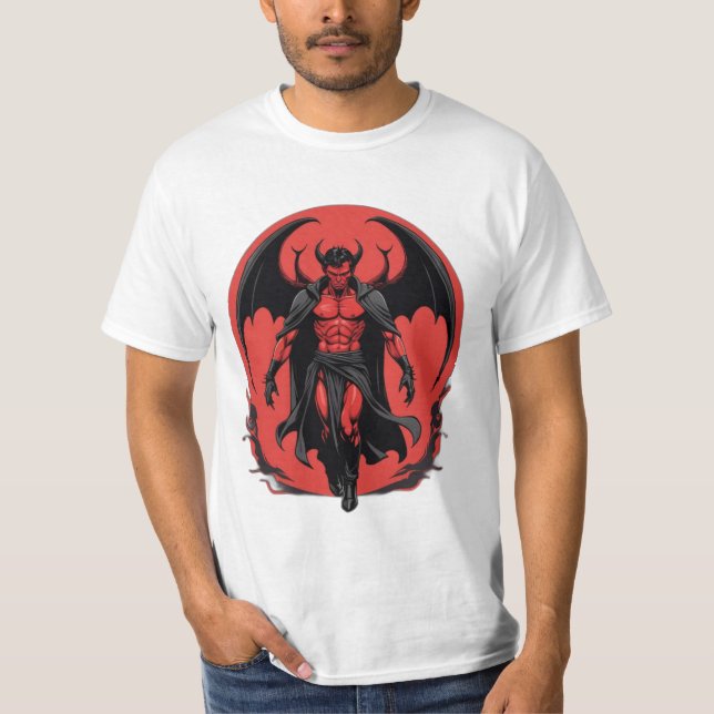 Devil Angel - Dualität des Powers T-Shirt (Vorderseite)