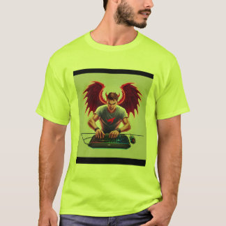 Devil Angel Gamer T-Shirt - Entfesseln Sie Ihre Po