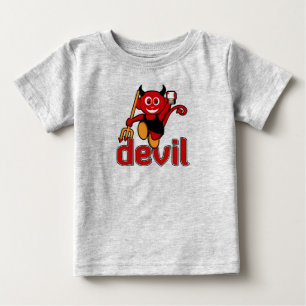 Devil Cartoon Character Baby T-shirt