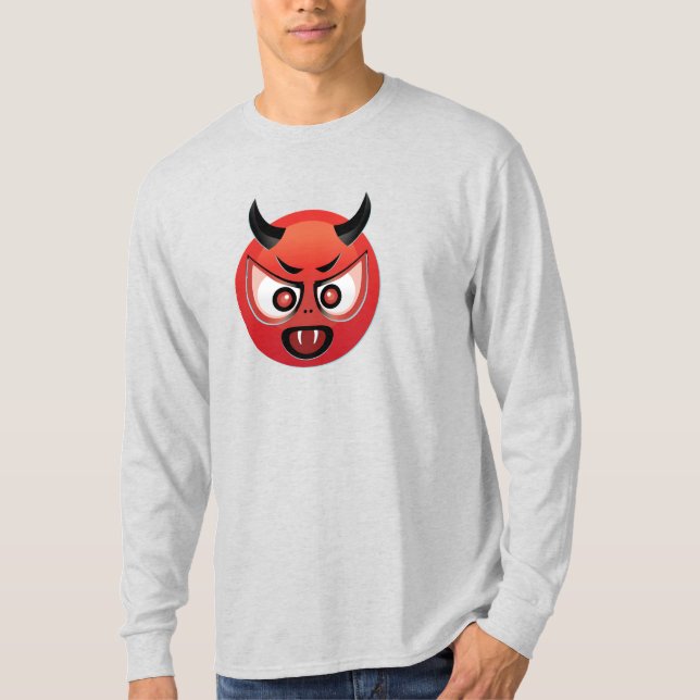 Devil Emoji T-Shirt (Vorderseite)