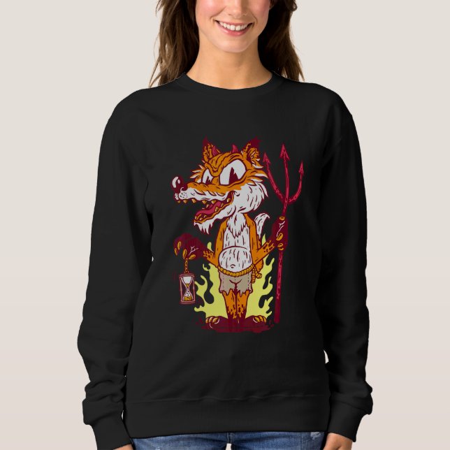 Devil Fox Sweatshirt (Vorderseite)