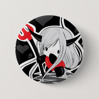 Devil Girl Button