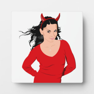 DEVIL GIRL FOTOPLATTE