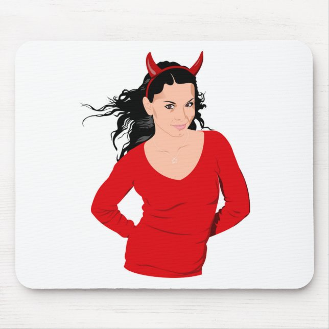 DEVIL GIRL MOUSEPAD (Vorne)