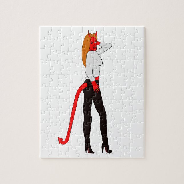 devil girl     puzzle (Vertikal)