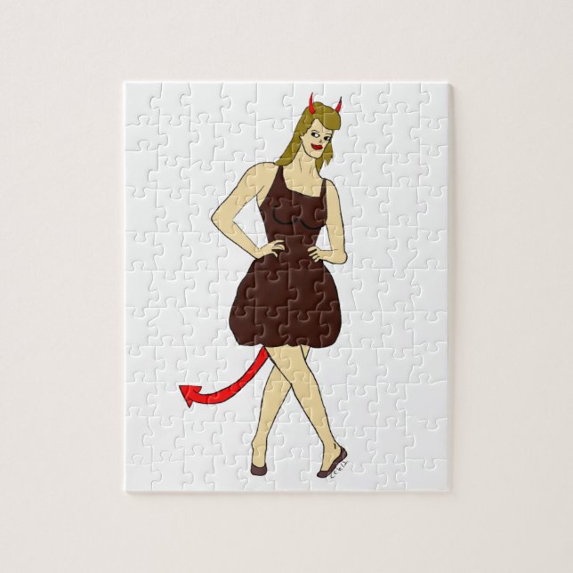 devil girl     puzzle (Vertikal)