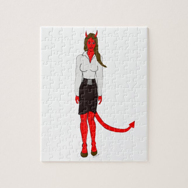devil girl    puzzle (Vertikal)