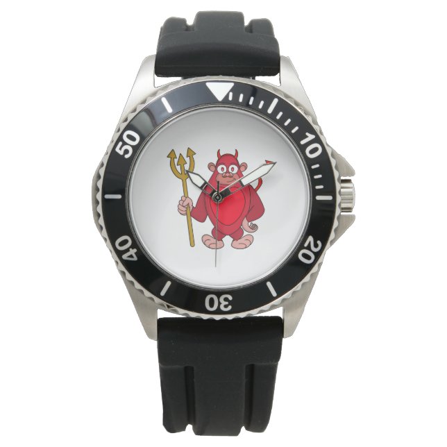 Devil Gorilla Armbanduhr (Vorderseite)